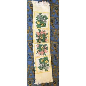 Revere Mills Kitchen Towel Berry Plants Old Store Stock Kitsch Vtg Retro Cottage